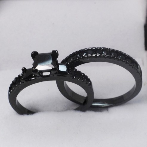 Daihe-Turkey-Engagement-ring-zirconia-Black-Bridal-Set-Wedding-Rings-For-Women-and-men-2015-vintage